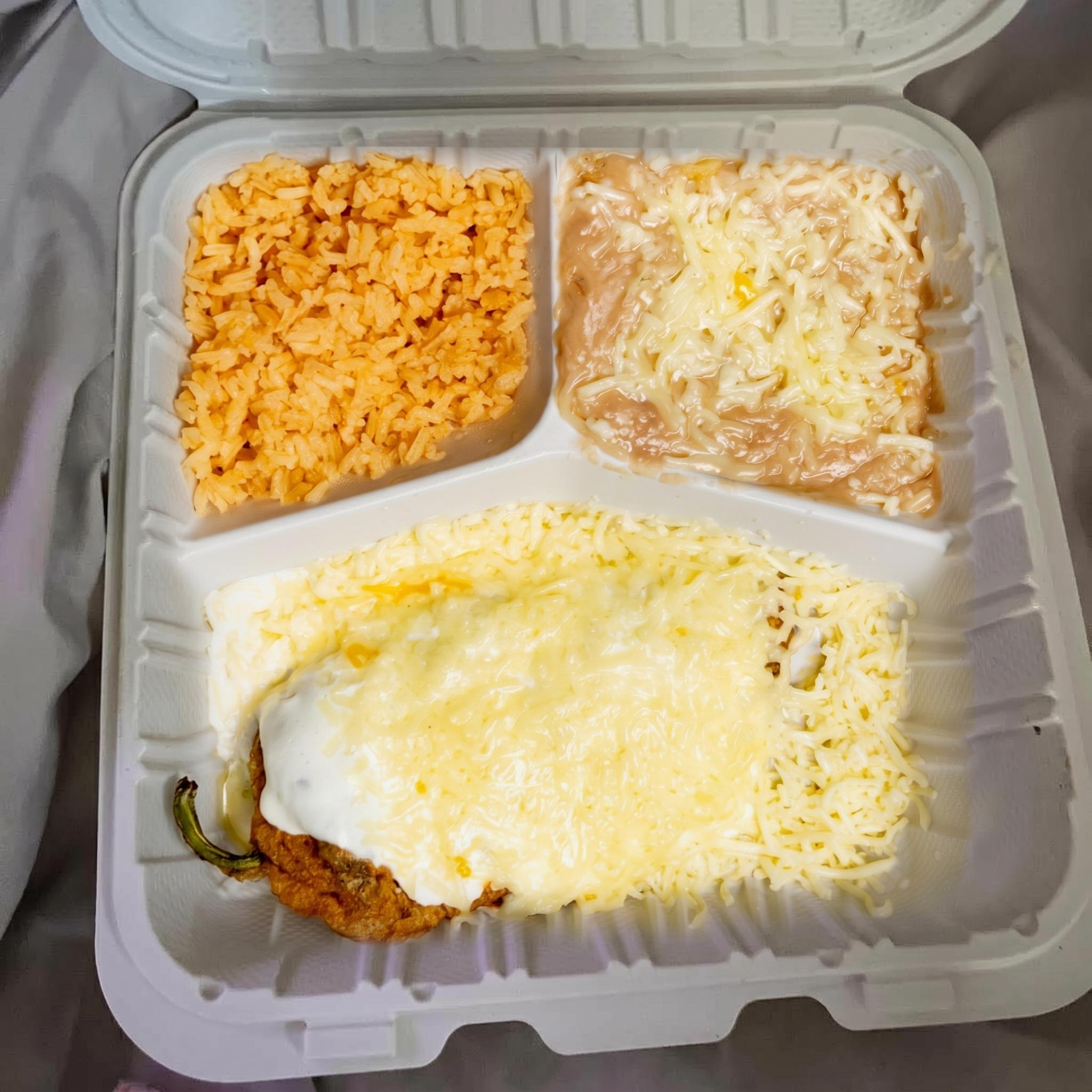 #8 One Chile Relleno.