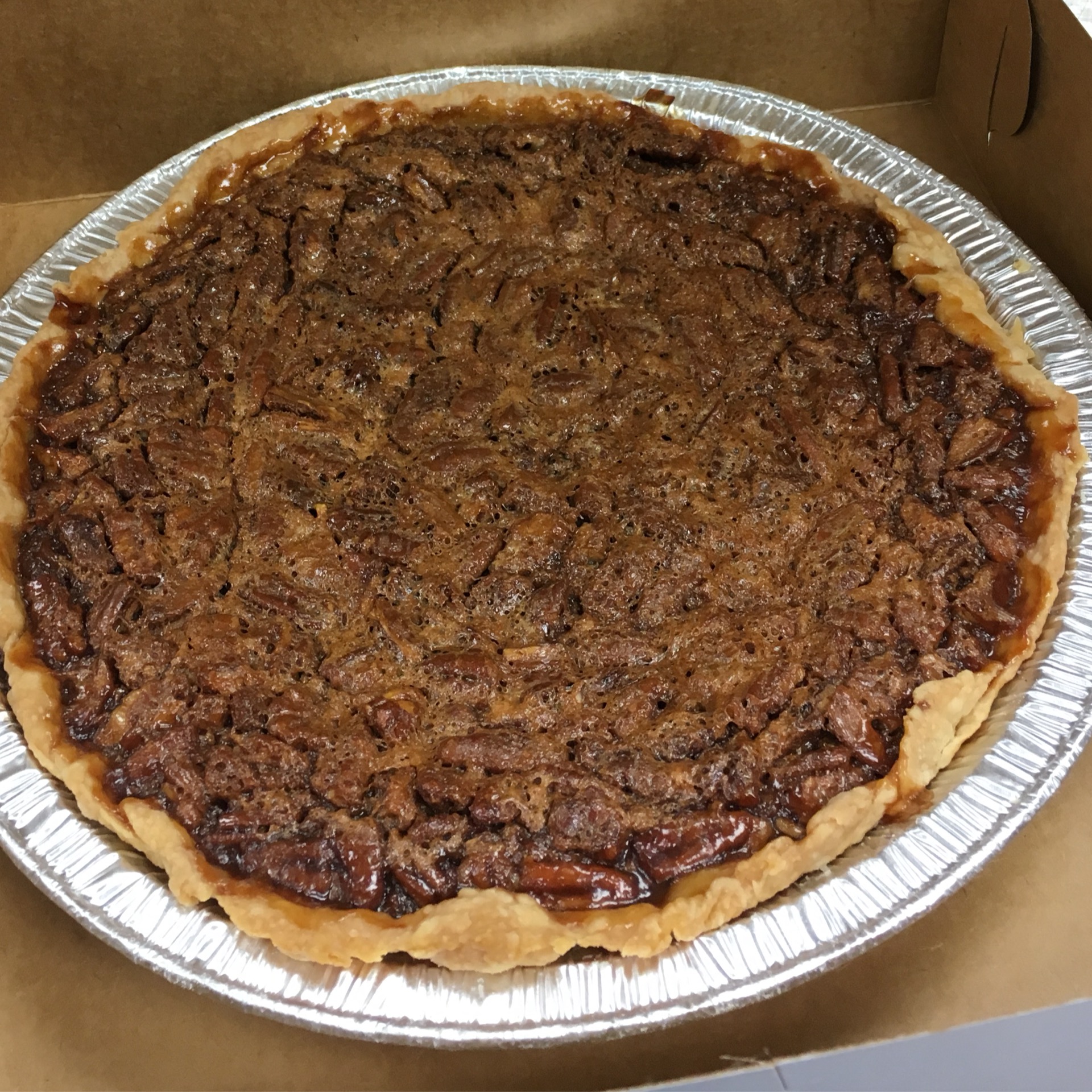 Chocolate Bourbon Pecan Pie.