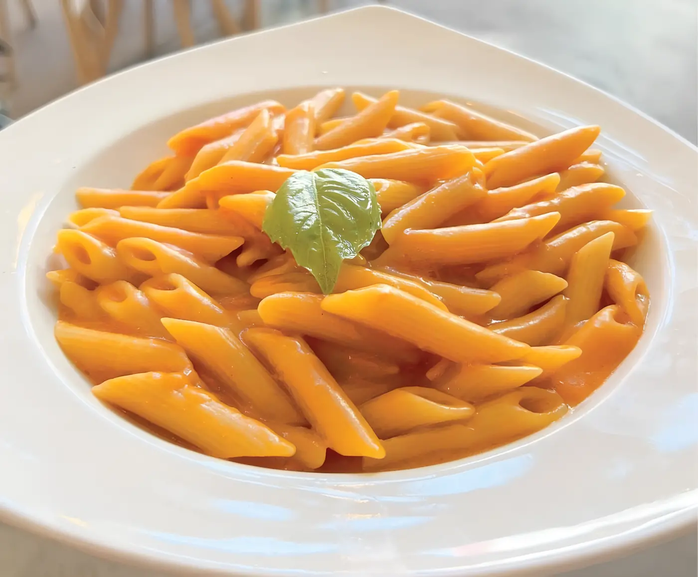 Penne Pink Sauce.