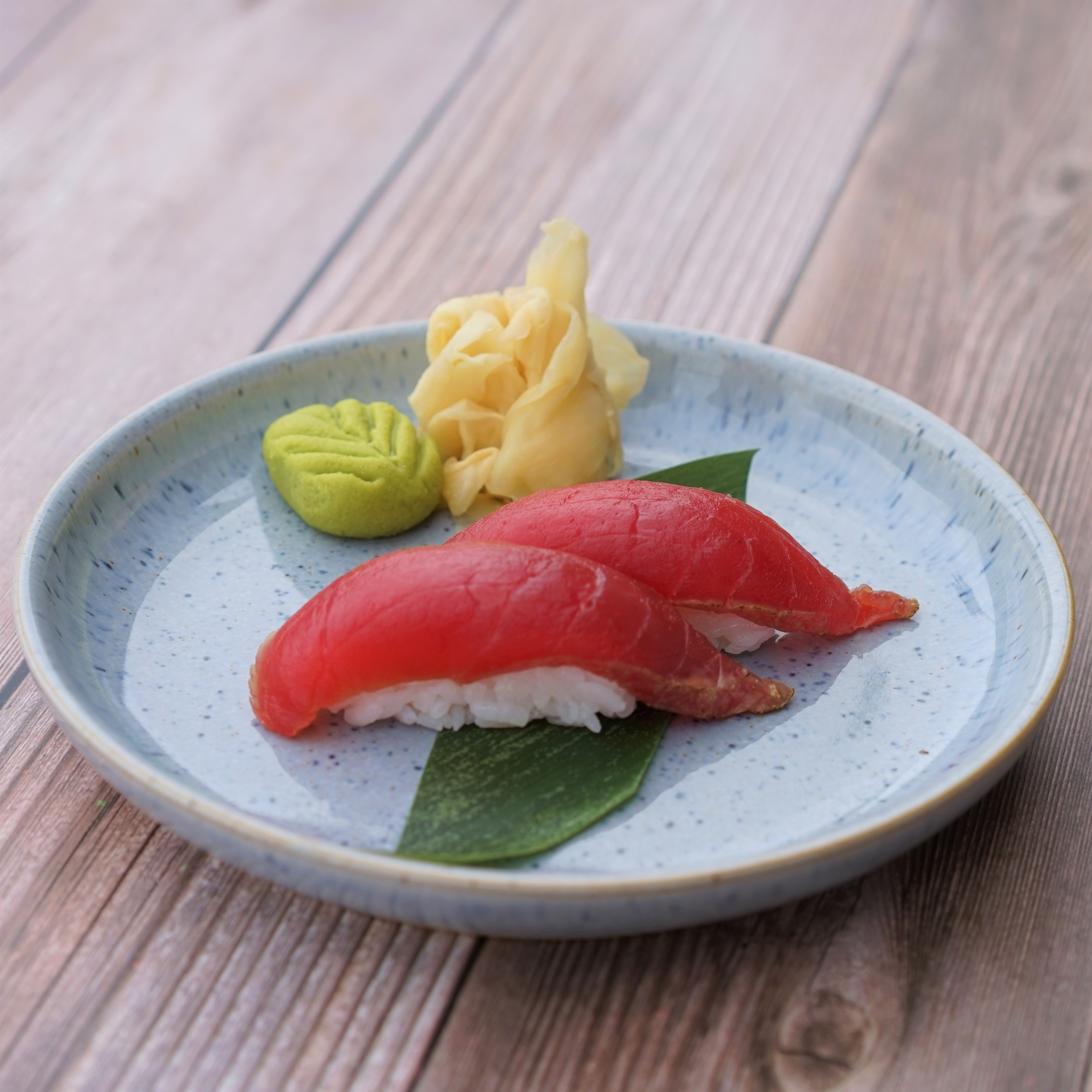 Seared Tuna Sushi.