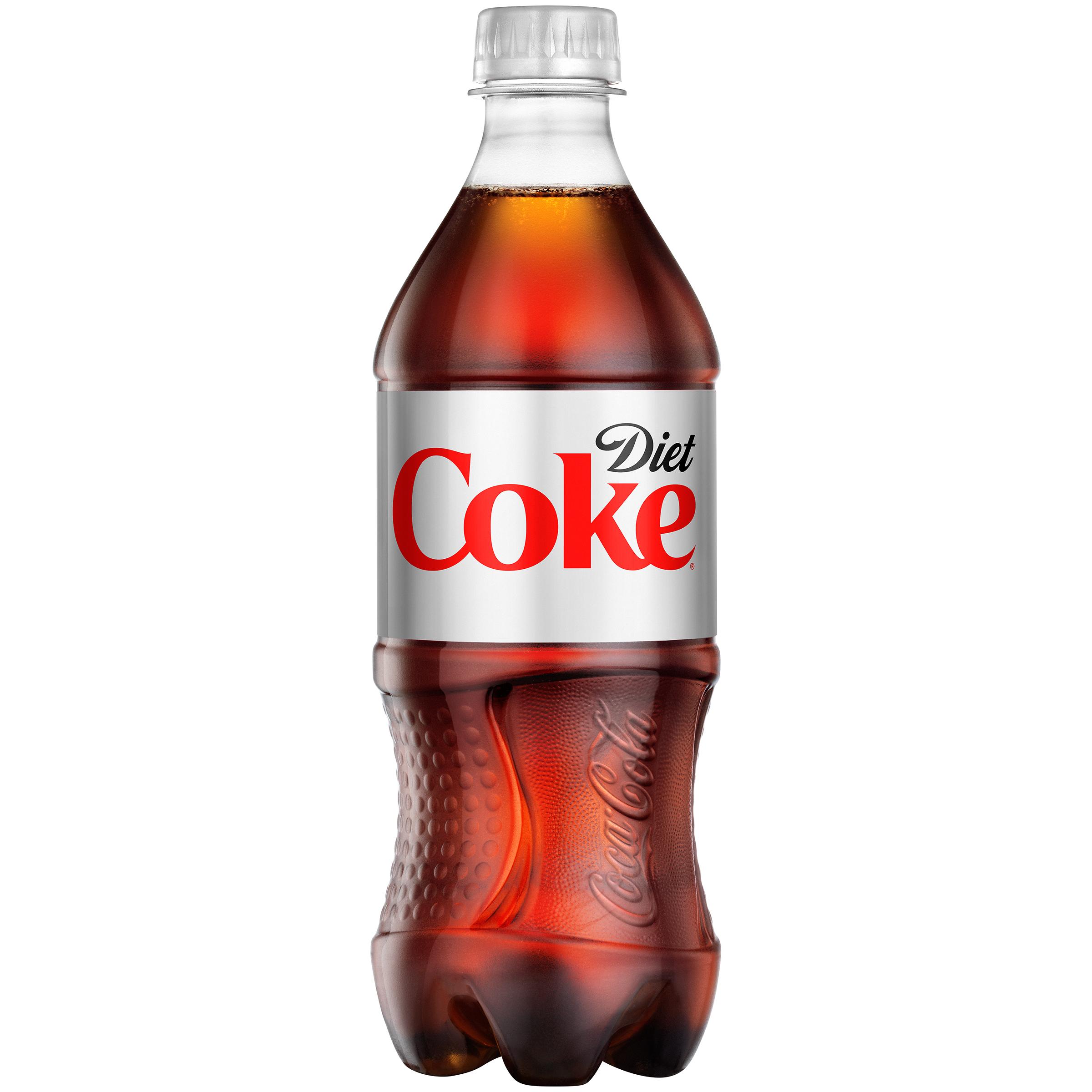 Coca-Cola Diet Coke Soda Soft Drink, 20 Oz.
