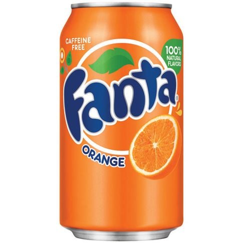 Fanta Orange in Can.