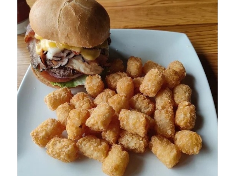 Breakfast Burger.