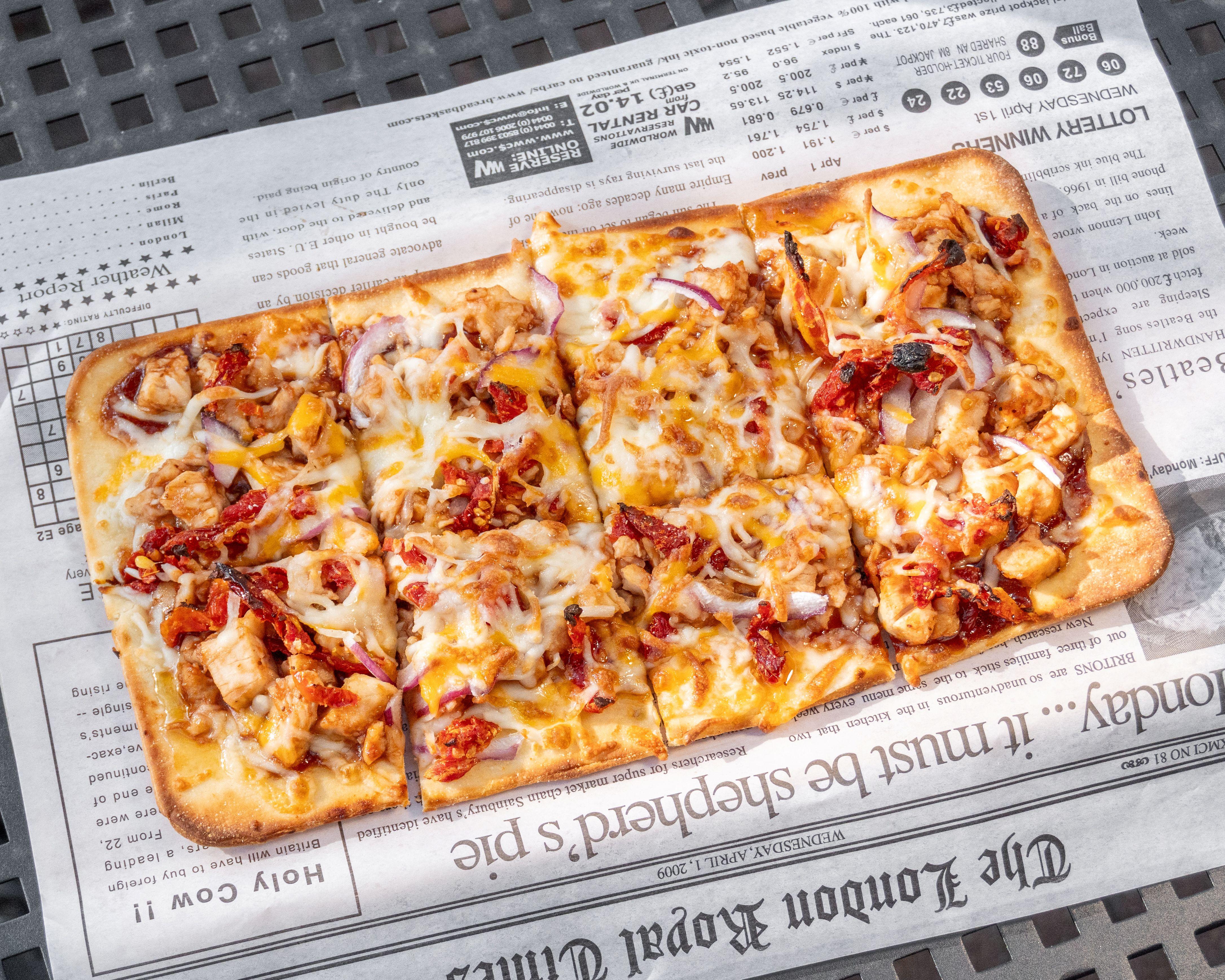 BBQ Pizza.