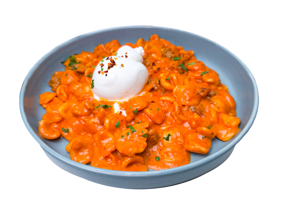 Orecchiete All'Alba Rosa.