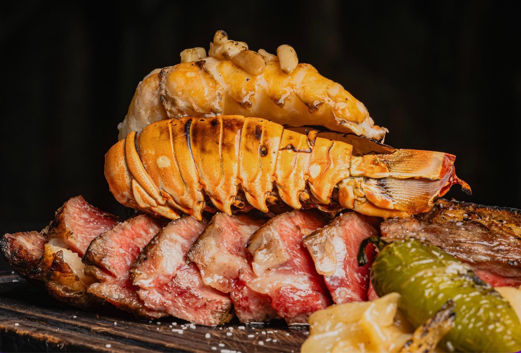Tomahawk Surf & Turf.