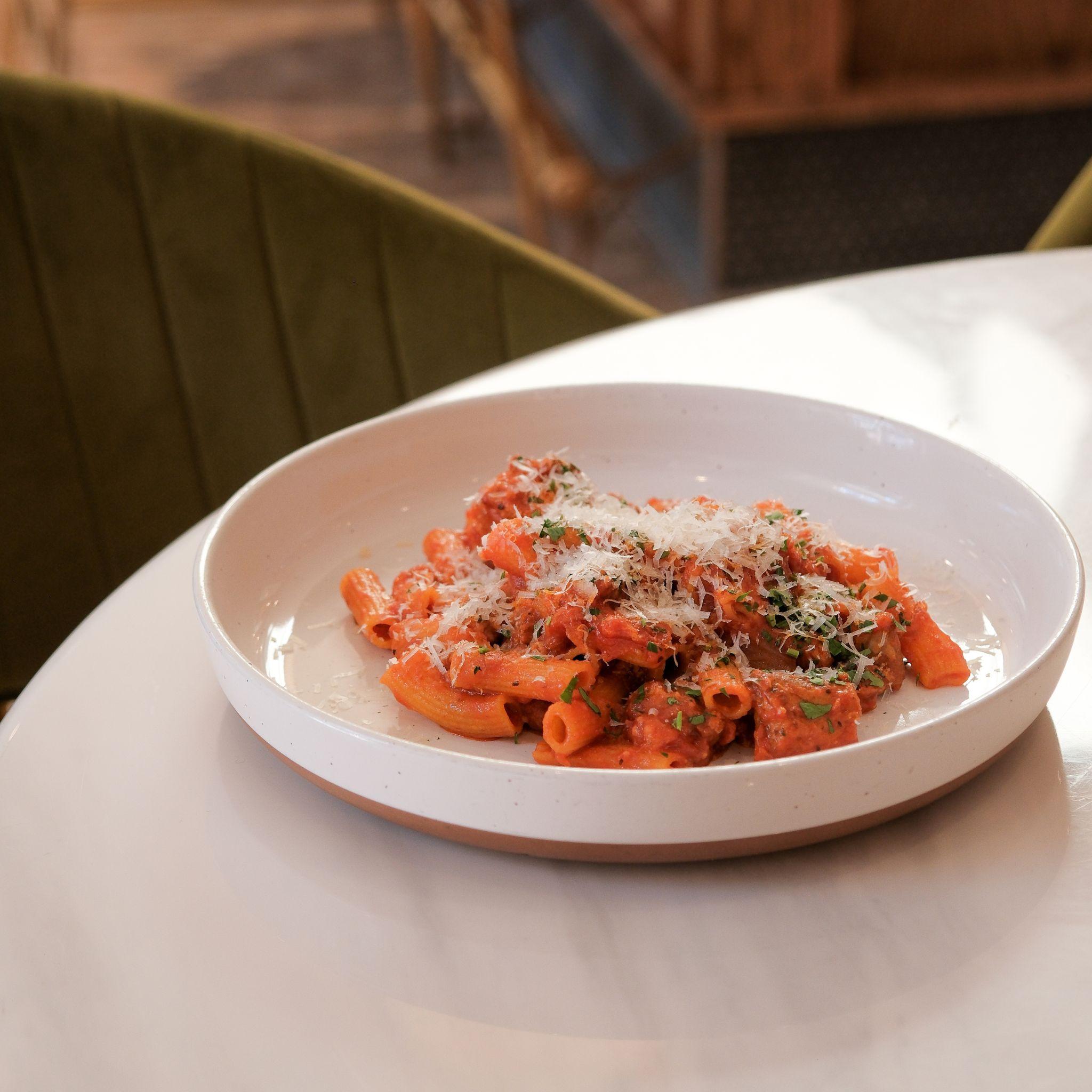 Rigatoni Pork Belly.