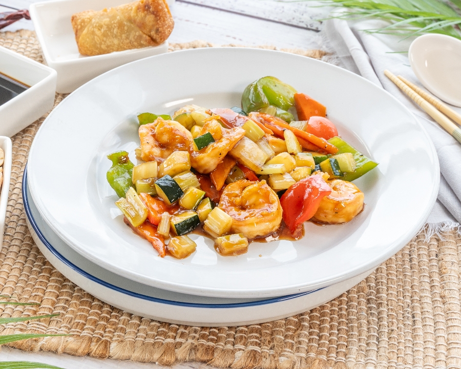 CASHEW SHRIMP.