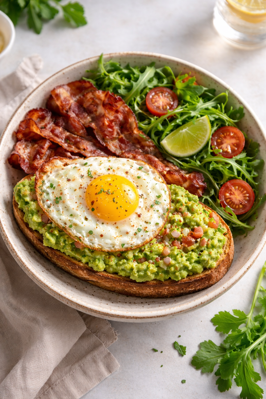 Tostada Power Proteína.
