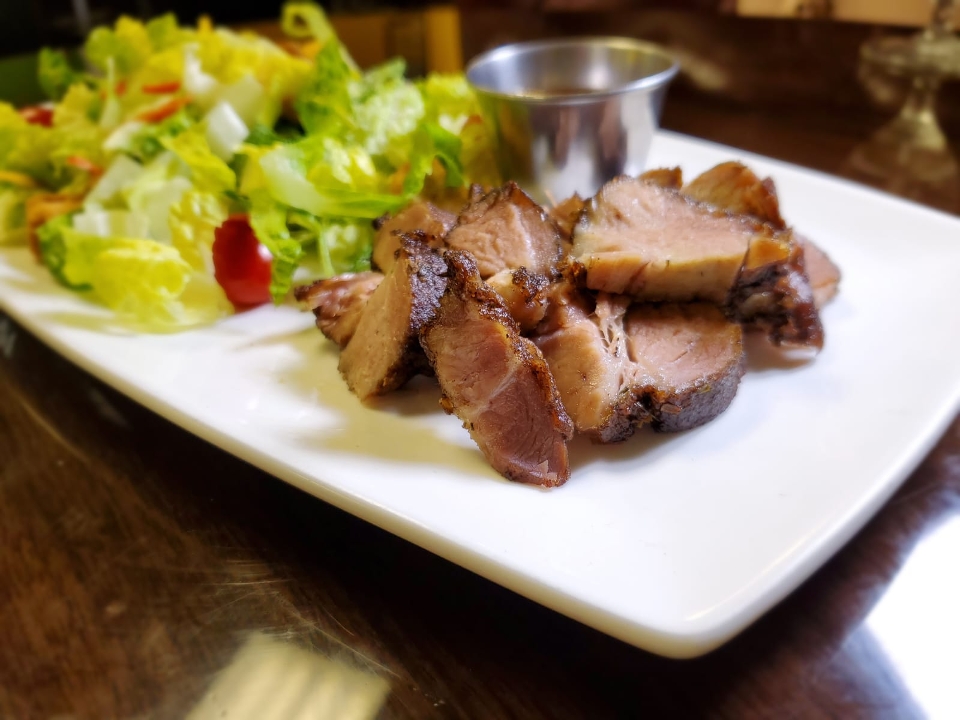 Jerk Pork Salad.