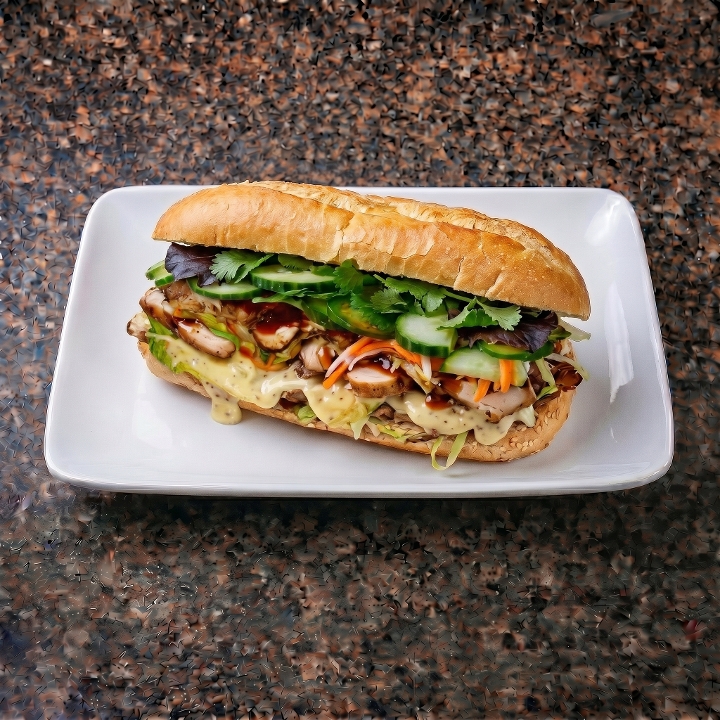 Jerk Chicken Sandwich.
