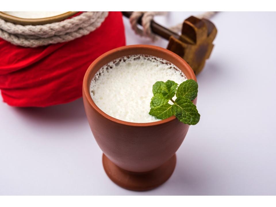 Lassi (Yogurt Drink).