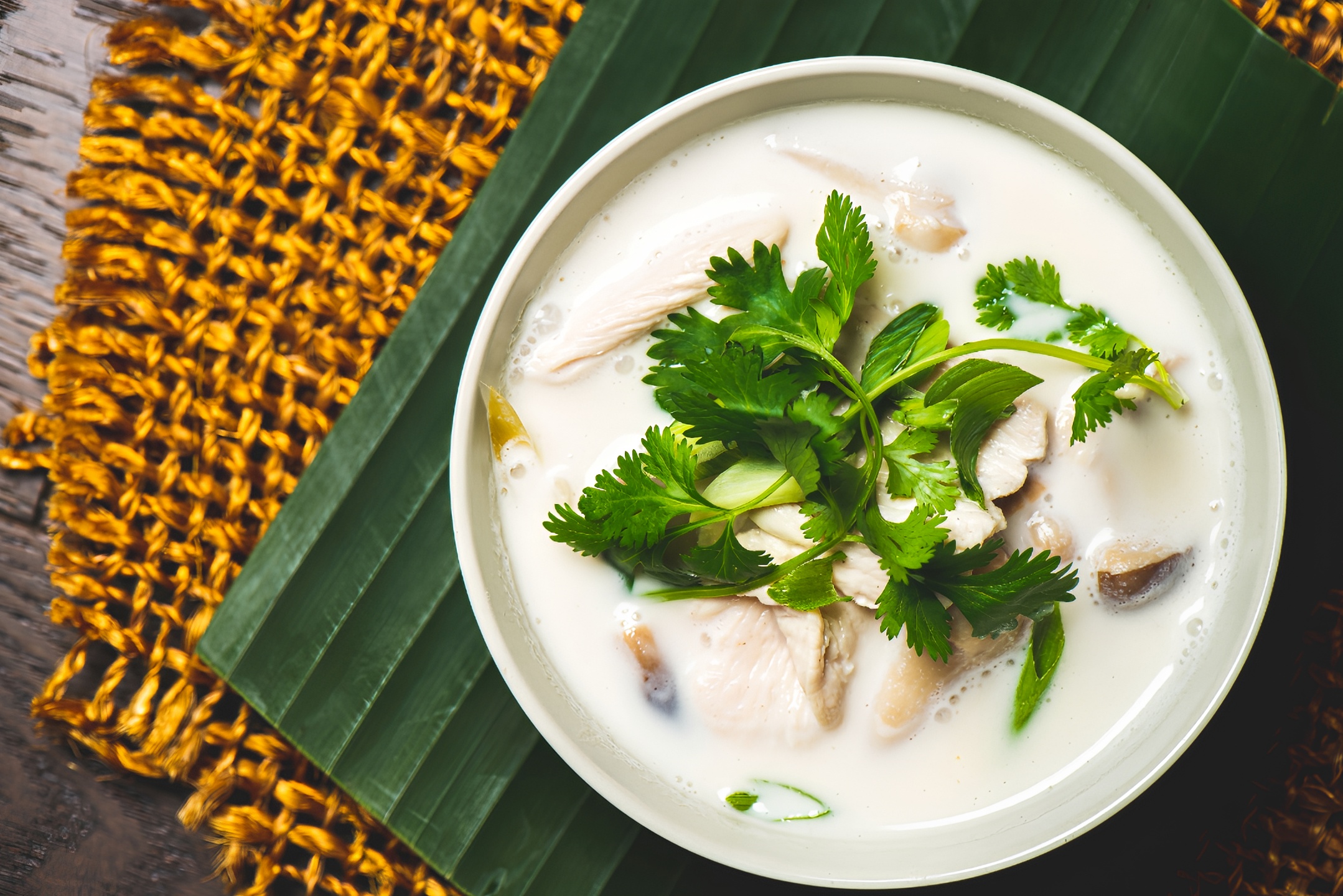 VG Coconut Soup (Tom Kha).