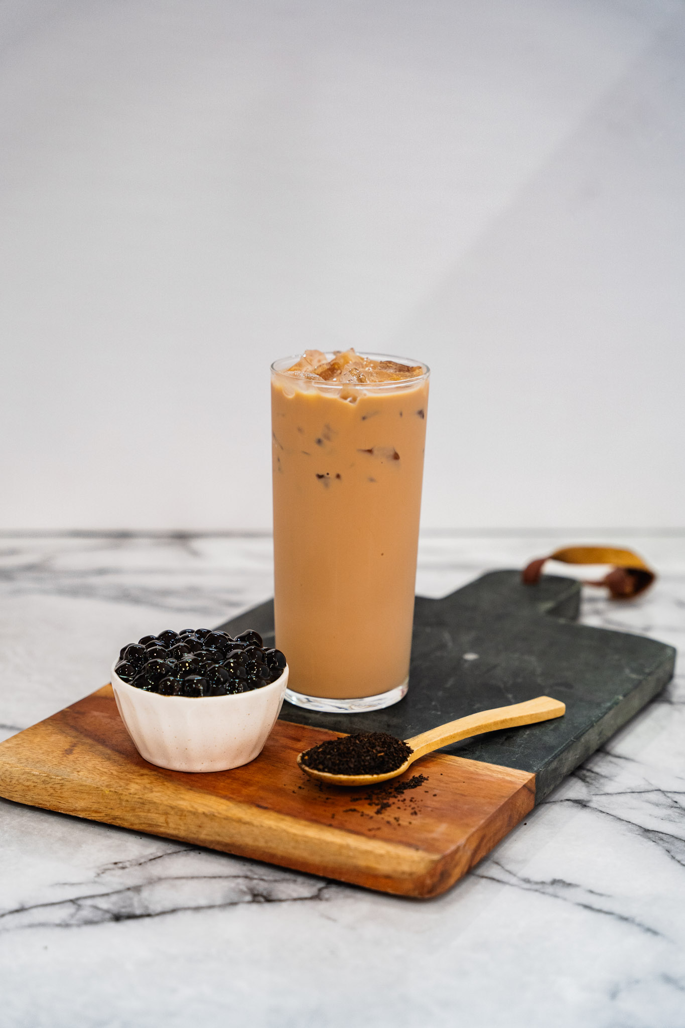 Roasted Oolong Milk Tea.