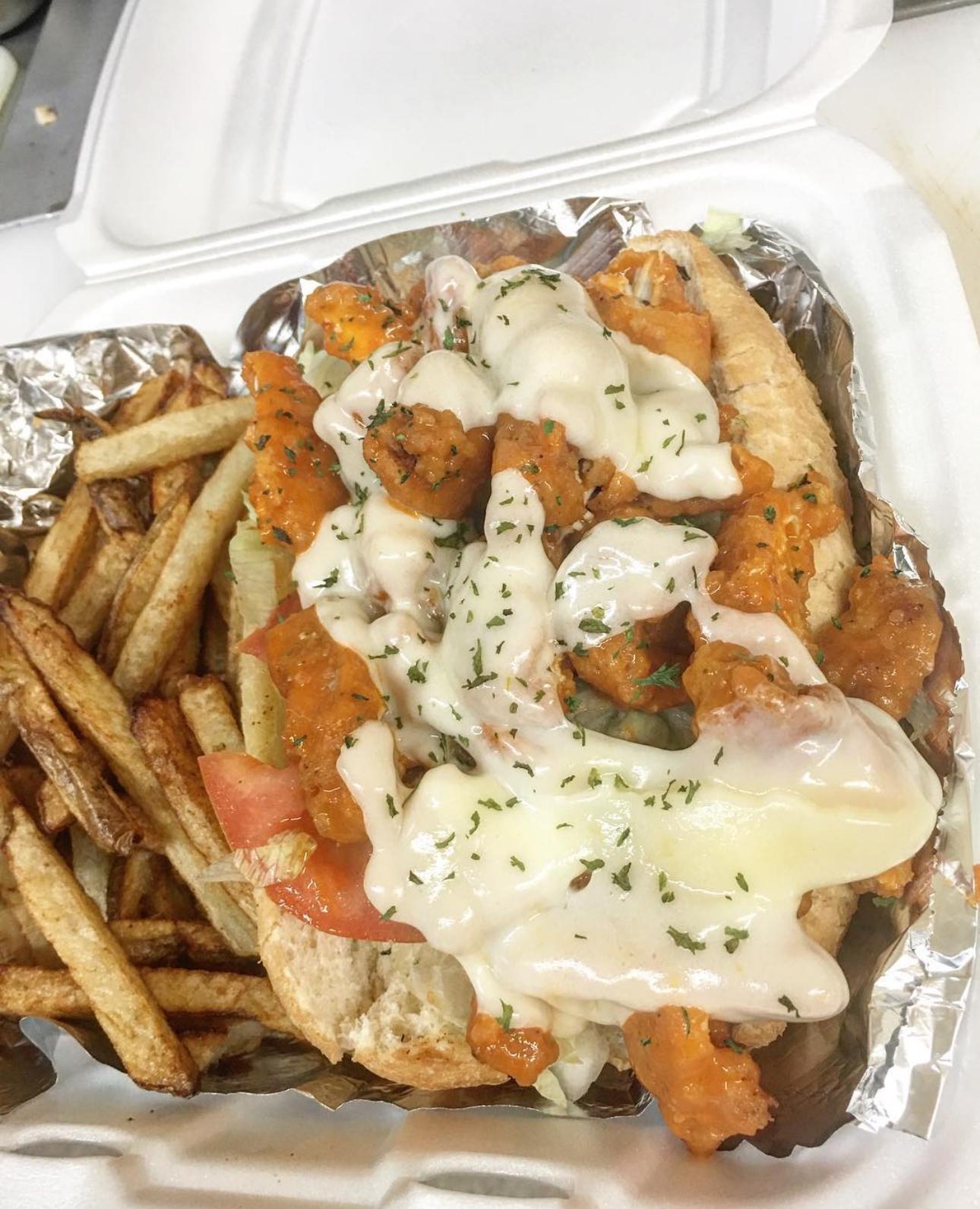 Buffalo Crispy Chicken Sub.