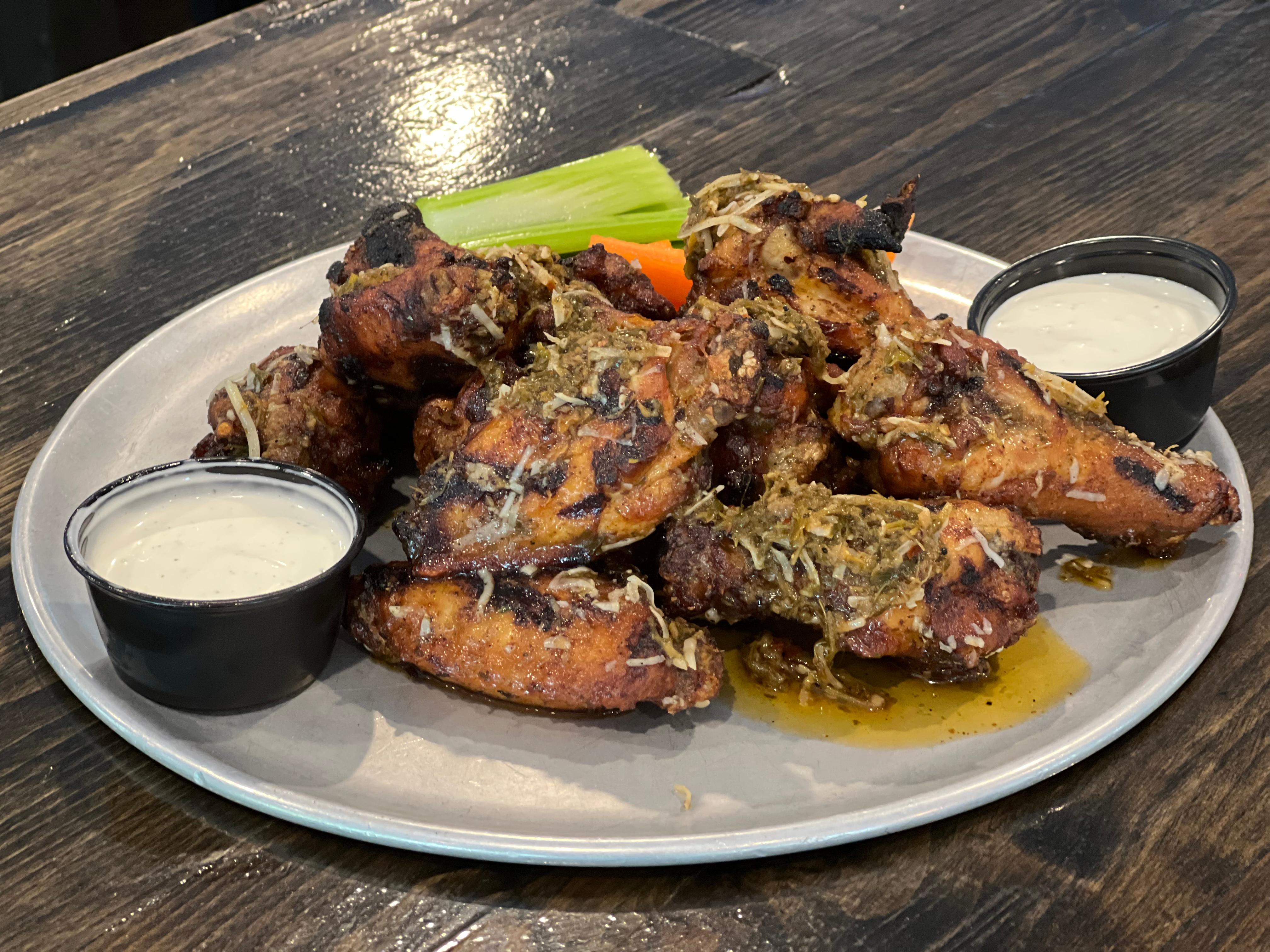 12 Wings Grilled.