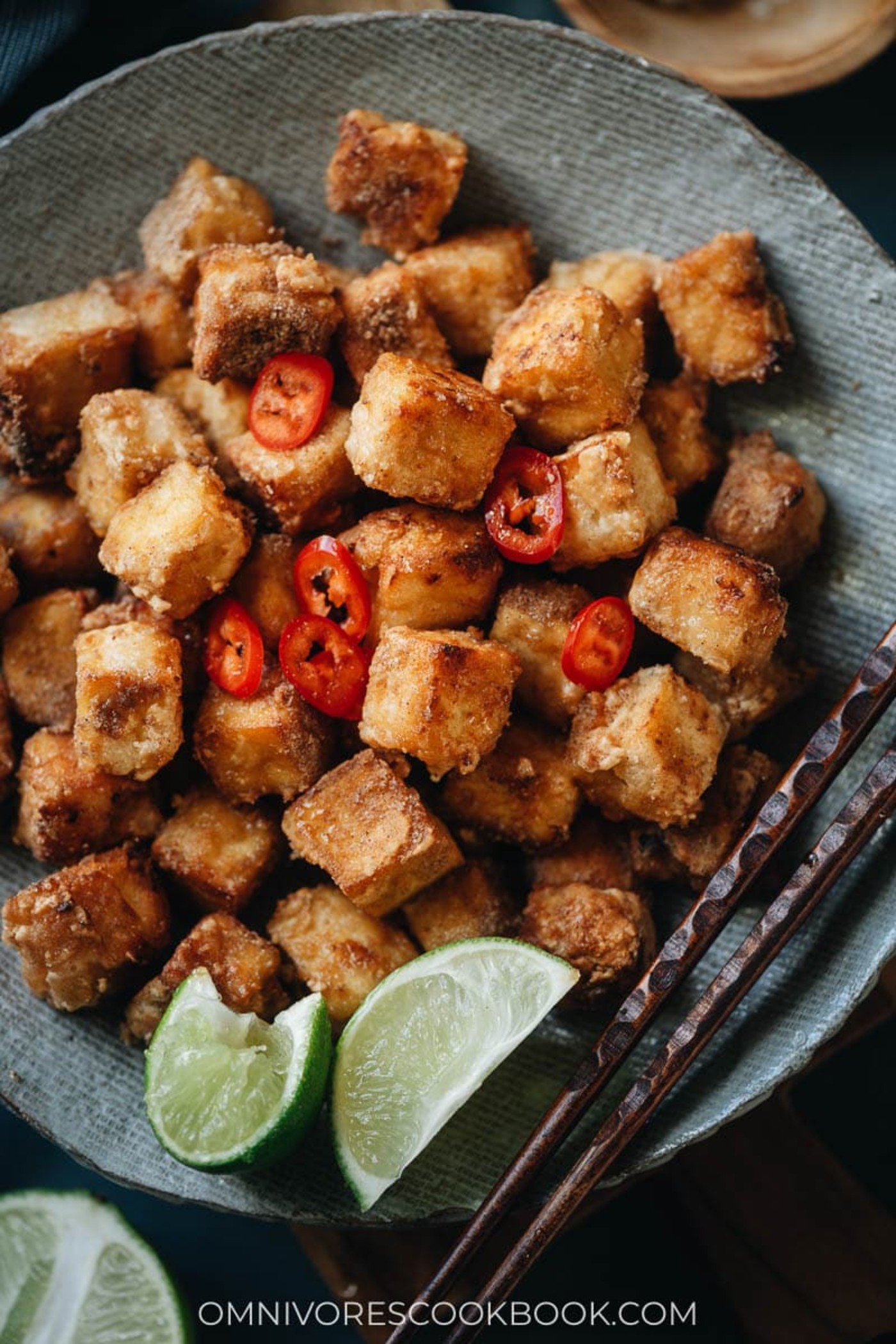 Salty Pepper Tofu (Large).
