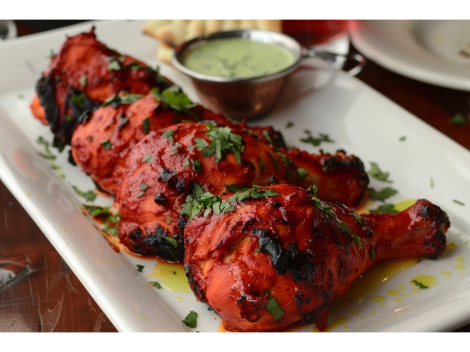 Tandoori Chicken Wings (8 PC).