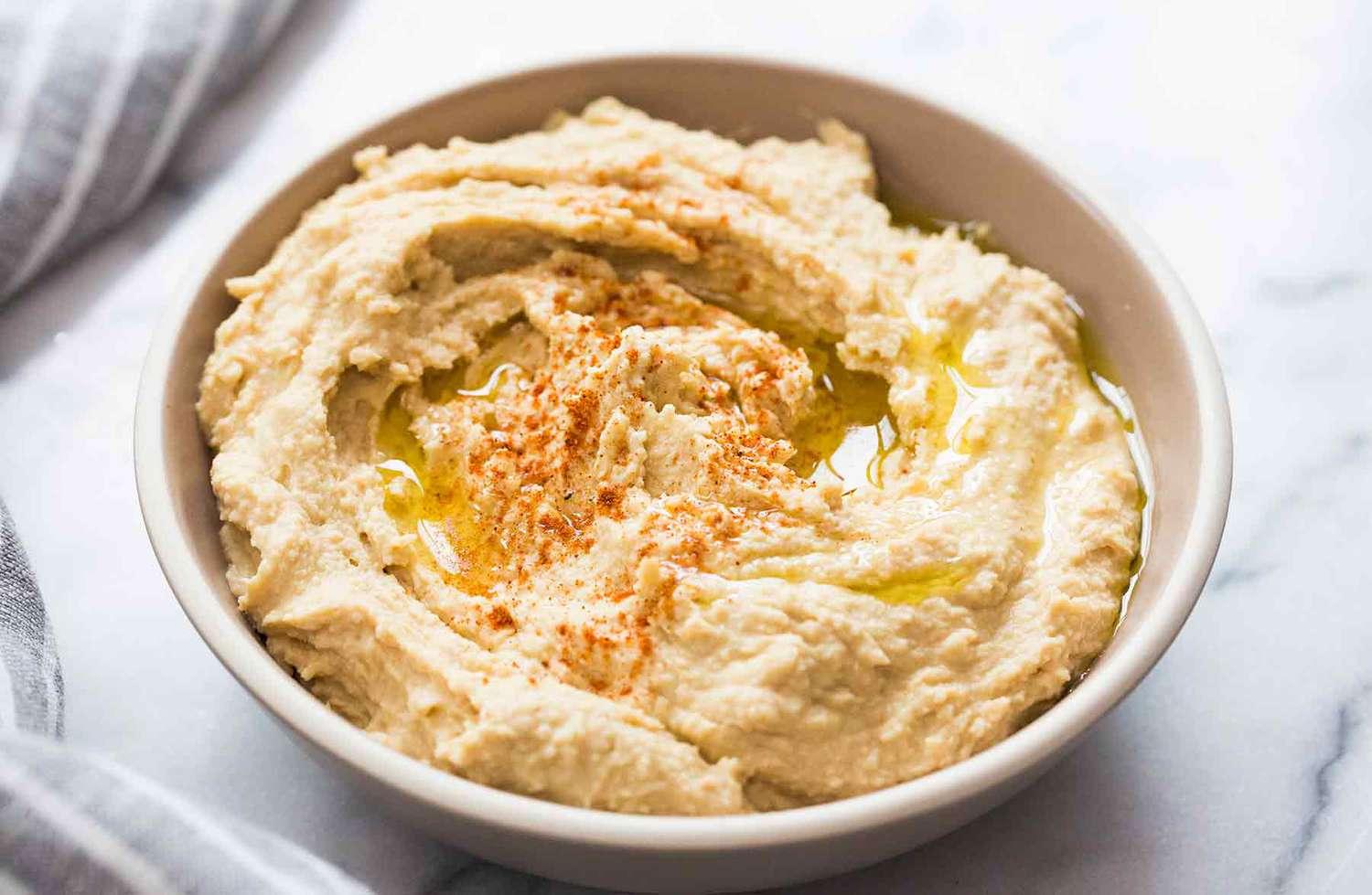 Homemade Hummus.