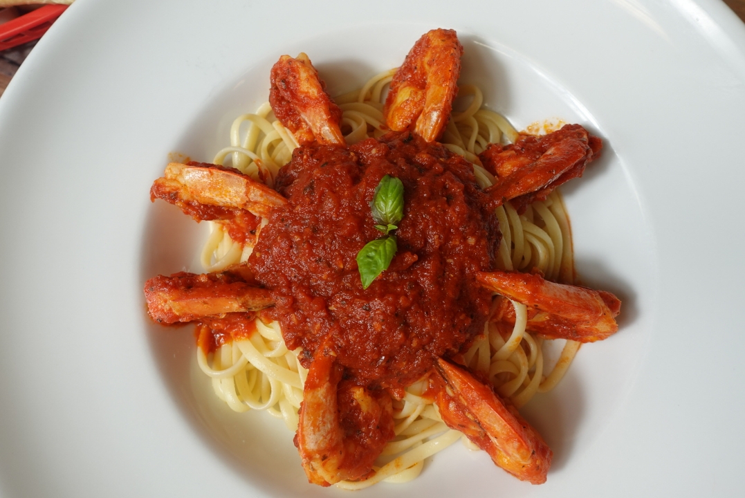 Shrimp Fra Diavolo.