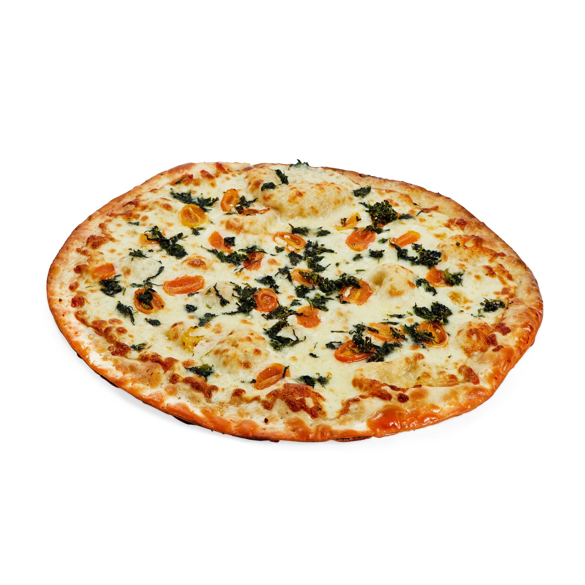 18" Mediterranean Pizza.