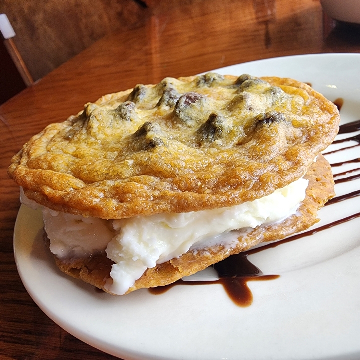 Cookie Ice Cream Sandwich.