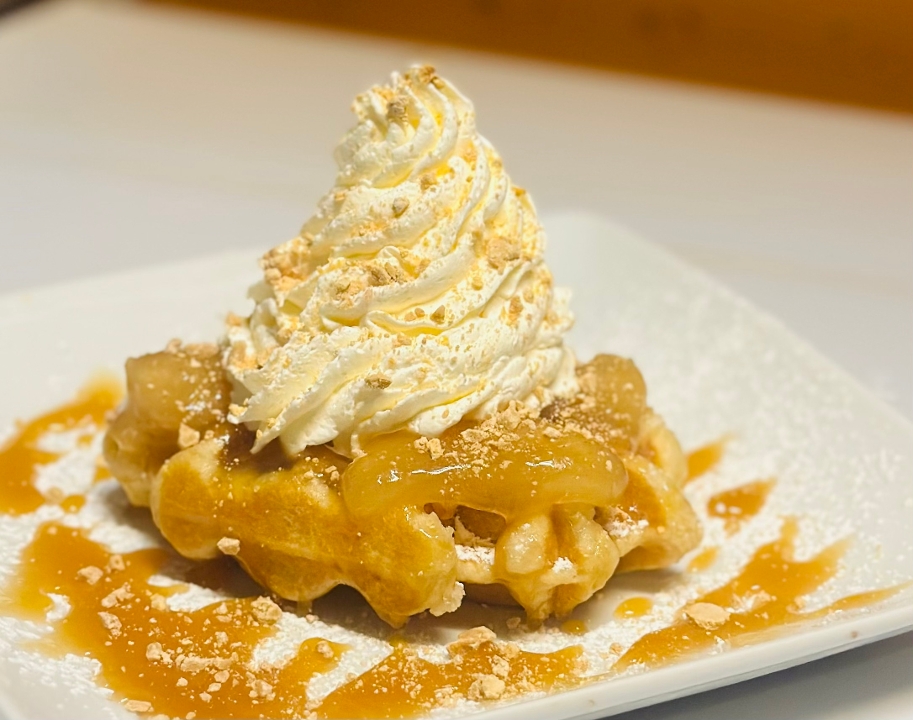 Caramel Apple LiègeWaffle.
