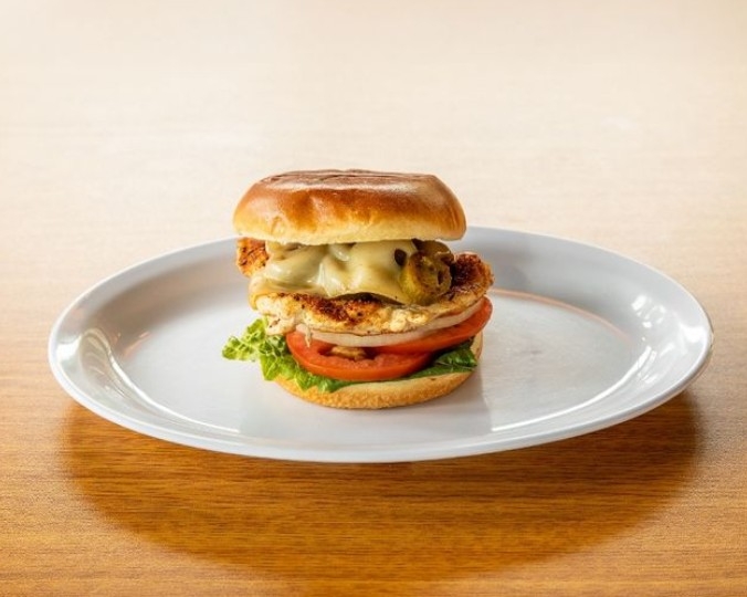Spicy Chicken Burger.