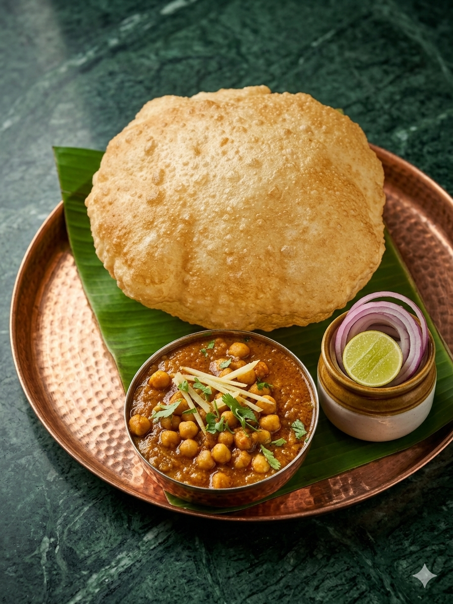Channa Bhatura.