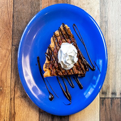 Chocolate Pecan Pie.