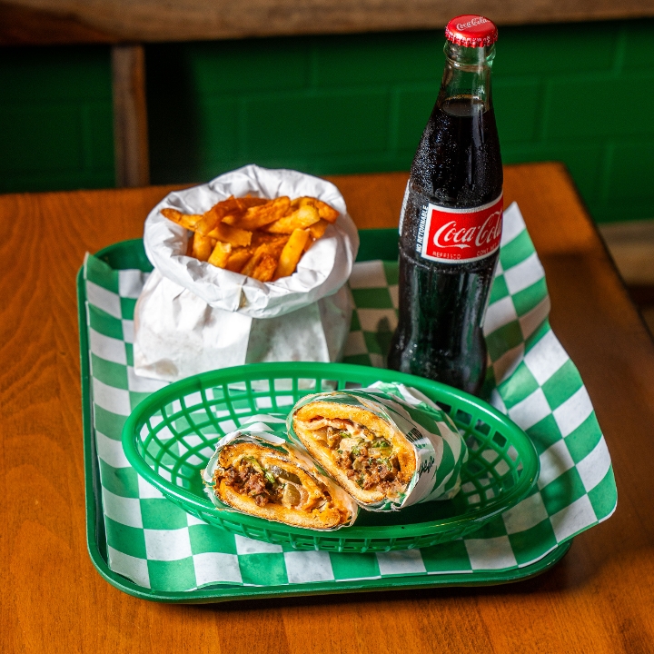 WAGYU Chopped Cheese Combo Deal.