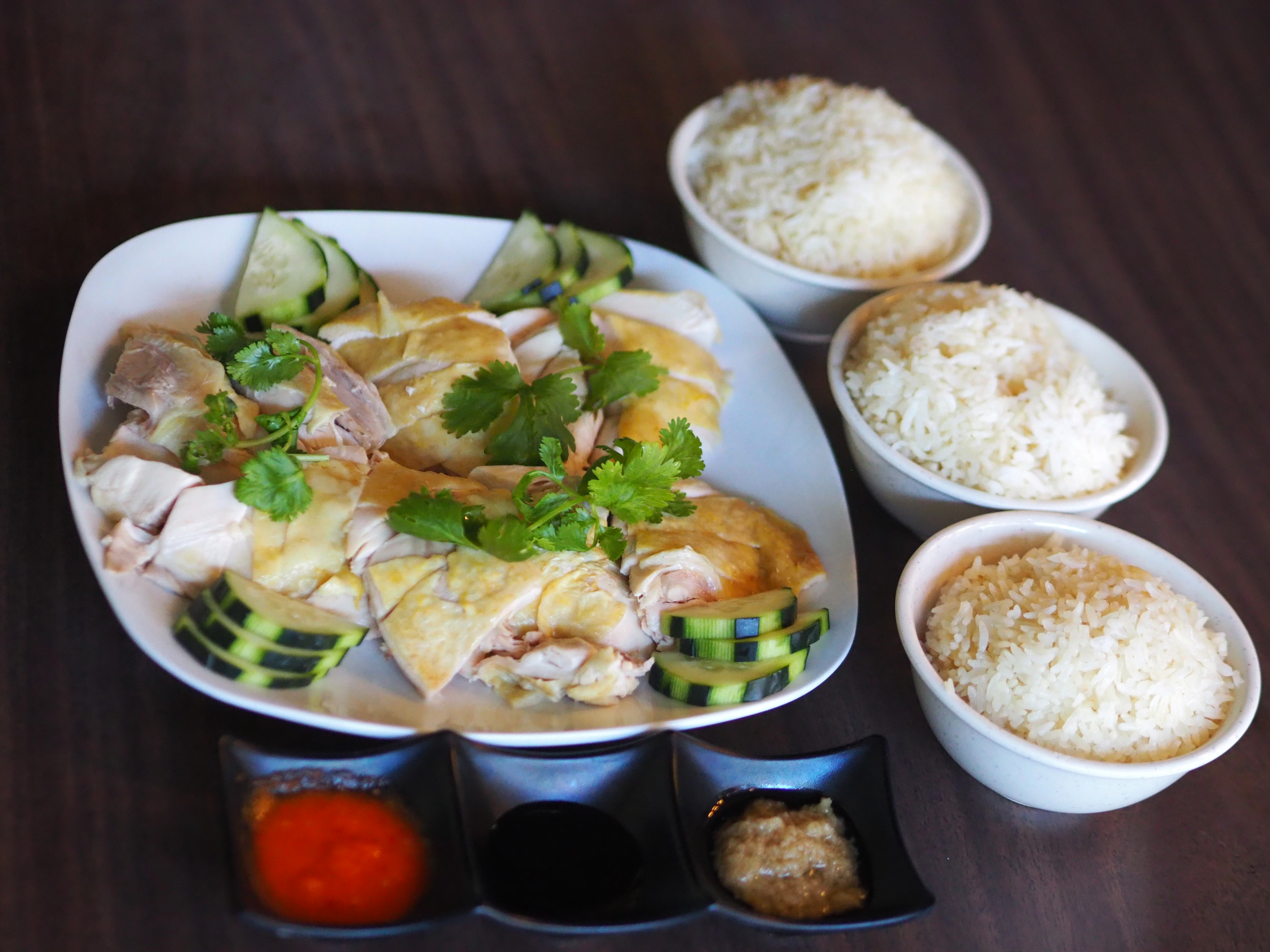 Chicken Rice Family Meal.