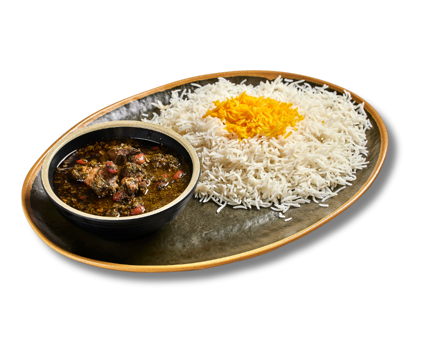 Ghormeh Sabzi.