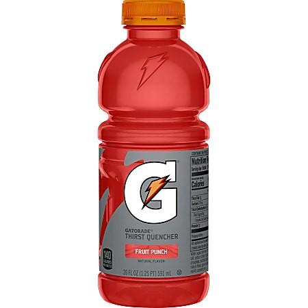 Gatorade Fruit Punch.