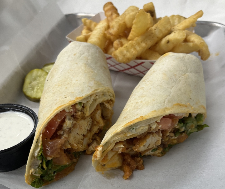 Buffalo Chicken Wrap.