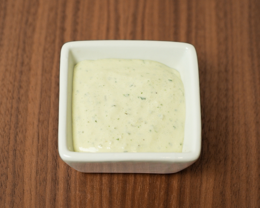 Side Garlic Basil Cream.