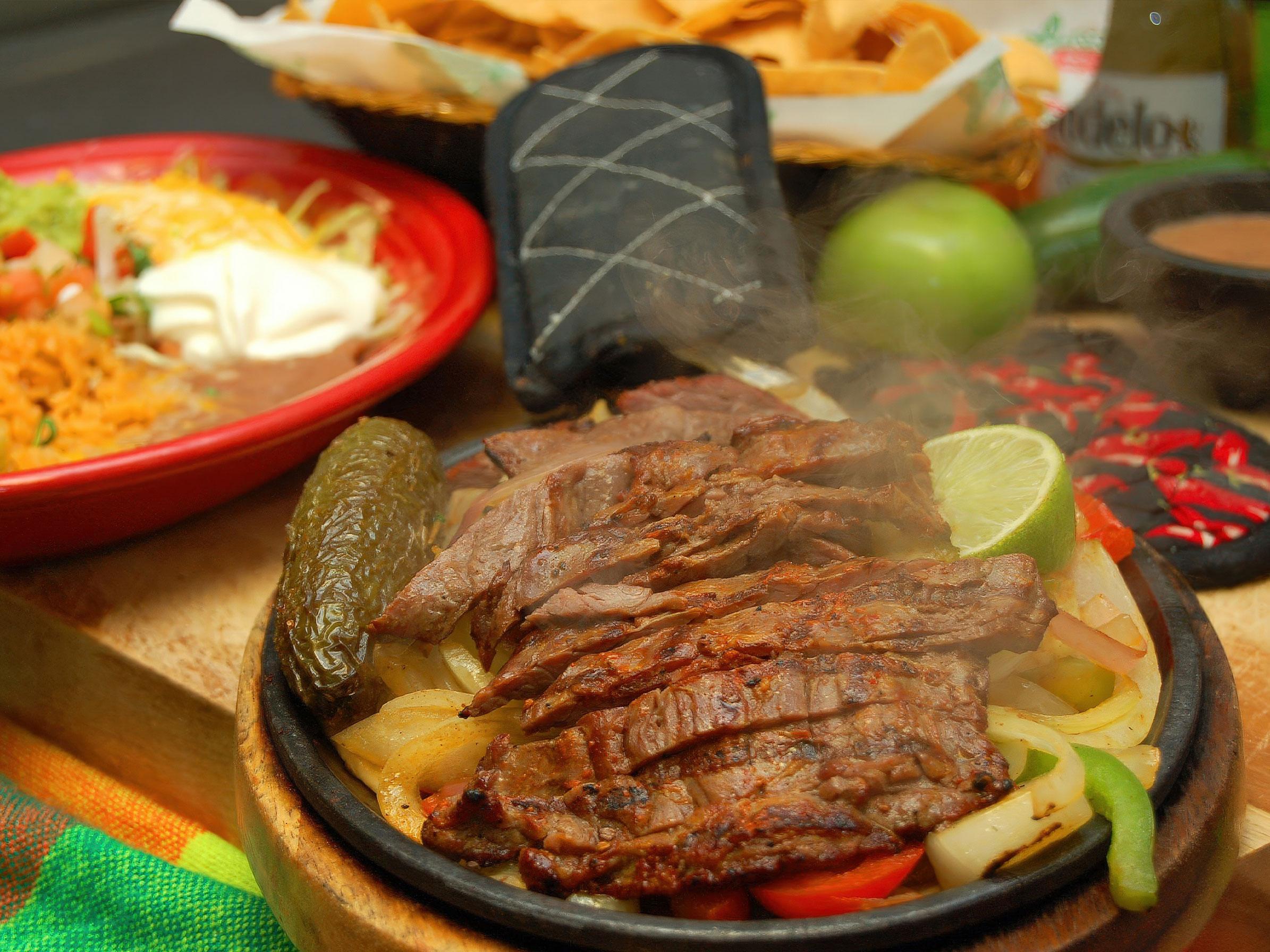Fajitas De Res.