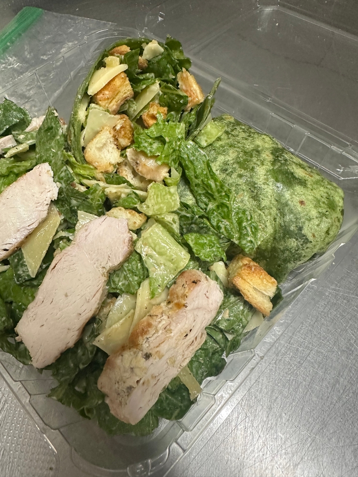 Chicken Caesar Wrap **.