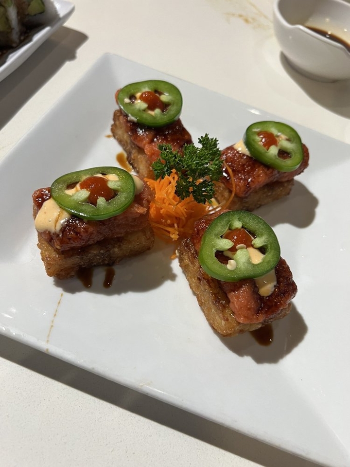 Spicy Tuna Crispy Rice.