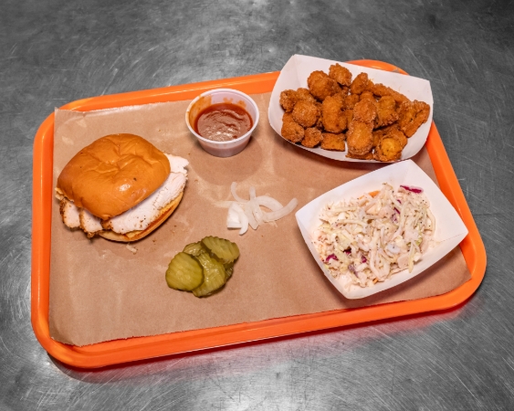 Boneless Chicken Breast Sandwich.