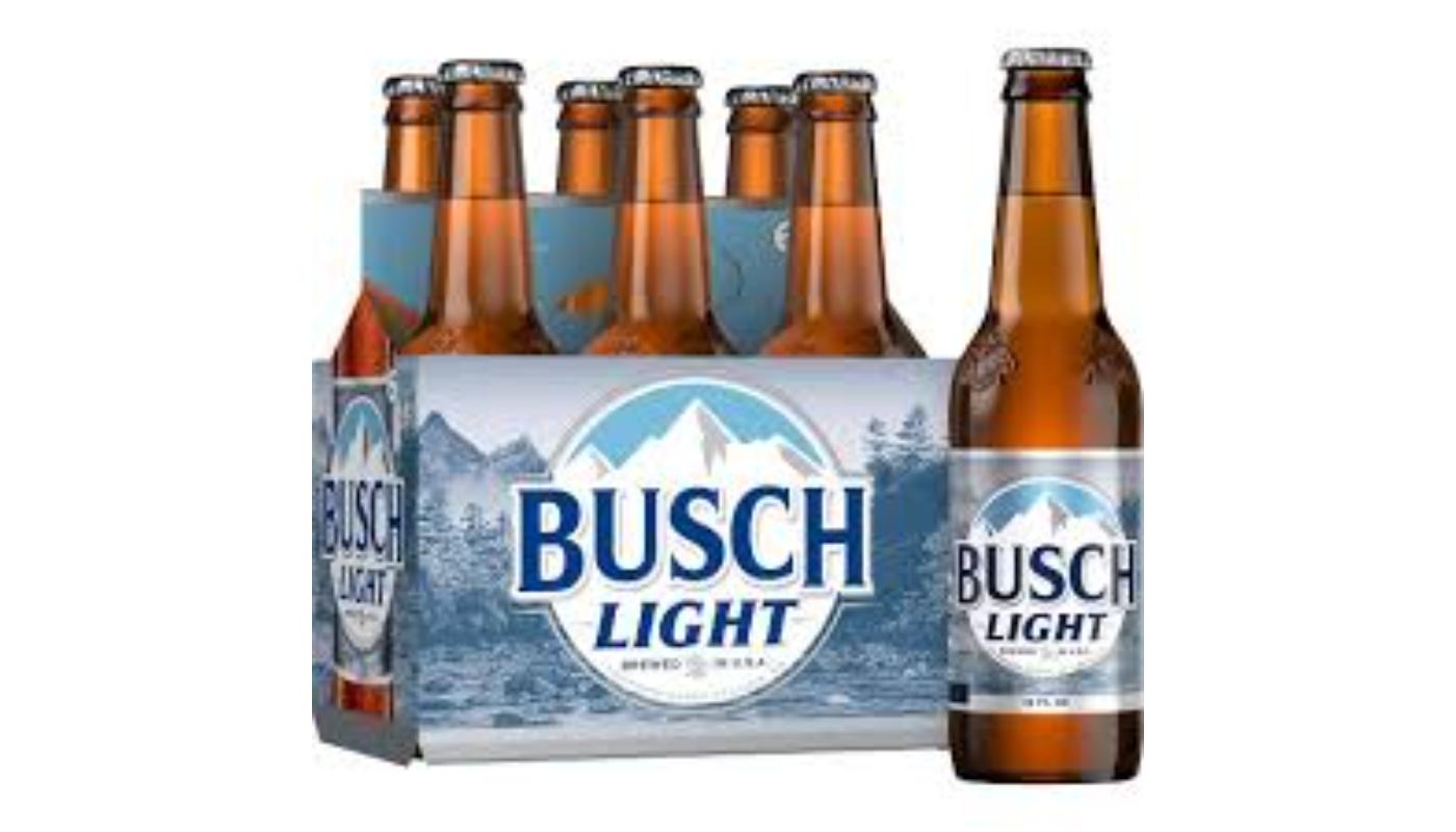 Busch light beer.