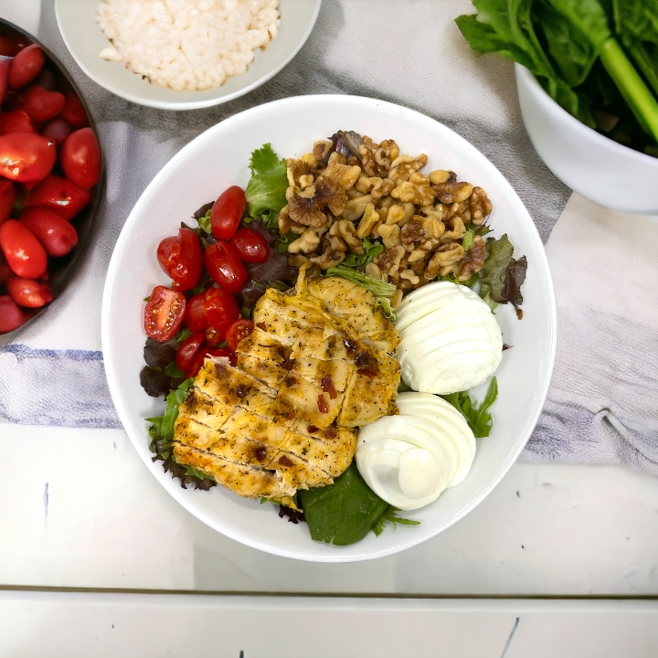 Lemon Pepper Chicken Salad.