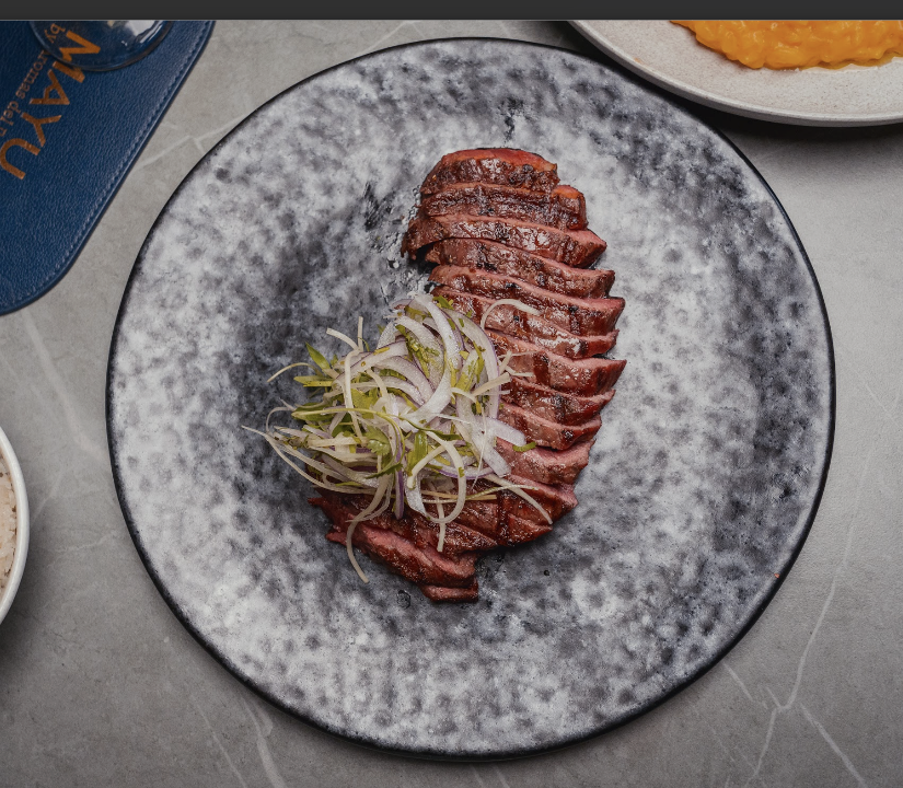 NY Strip Steak.