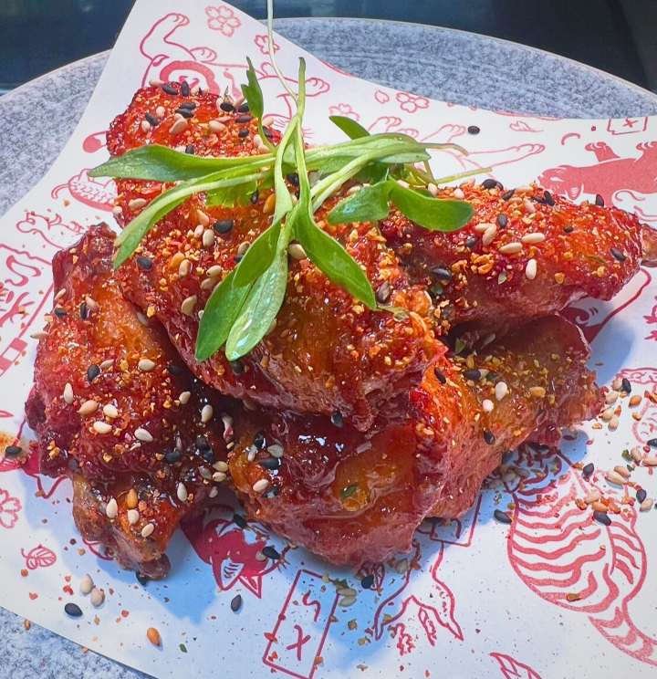 Spicy Broken Wings.