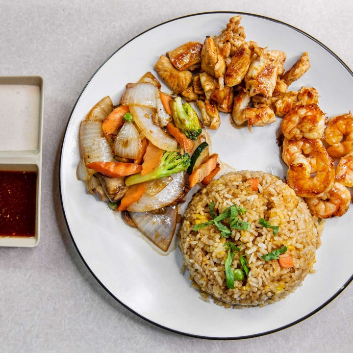 Chicken & Shrimp.