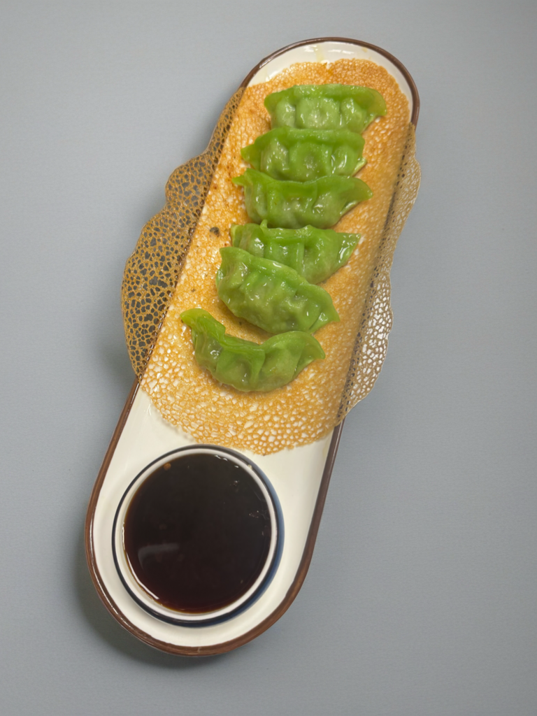 Winged Vegan Dumplings.
