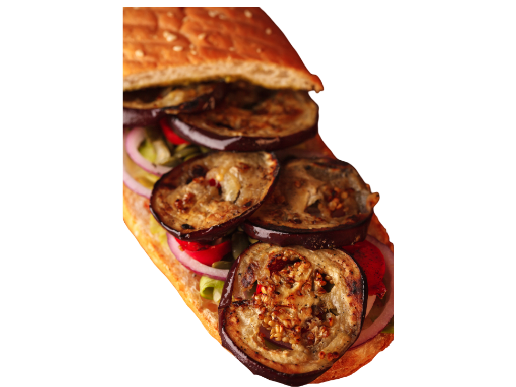 Grilled Vegetable Burger.