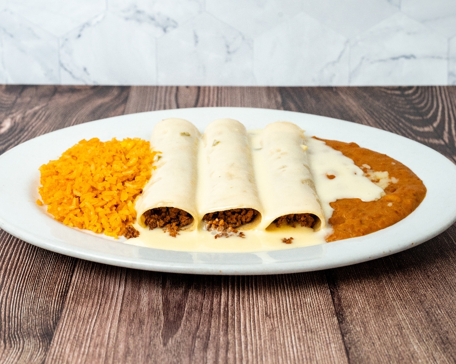Enchiladas Monterrey.