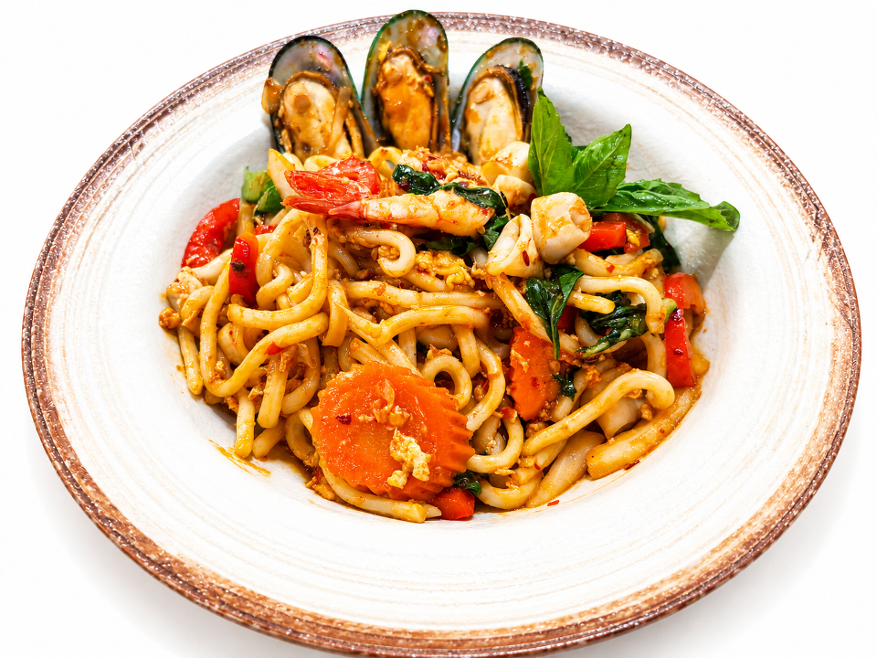 Udon * Drunken Noodles🌶.