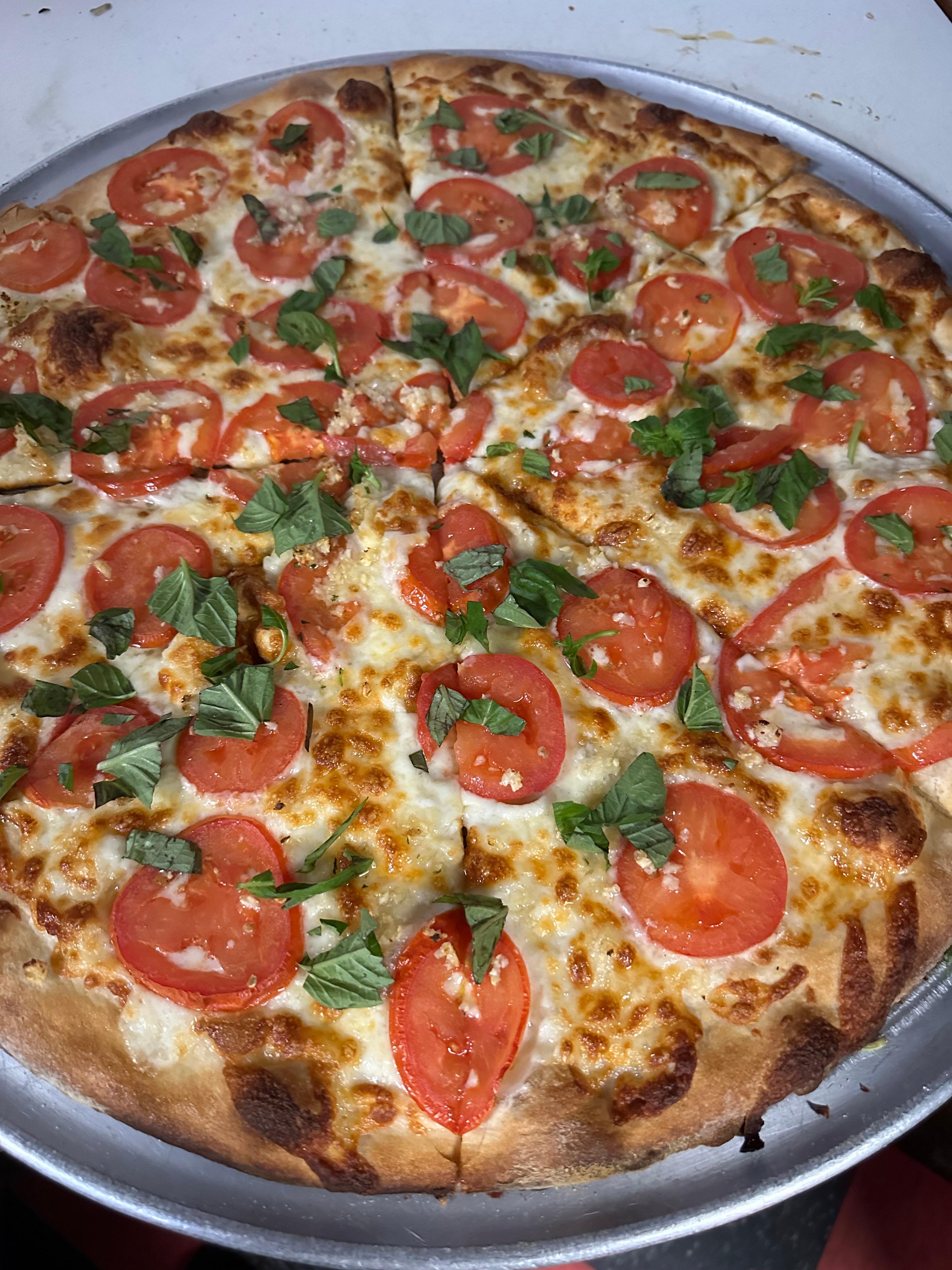 16" Margherita Pizza.